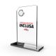 Targa personalizzata in plexiglass - Linea clock 01