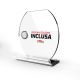 Targa personalizzata in plexiglass - Linea clock 03