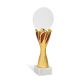 Coppa oro con disco in plexiglass personalizzabile