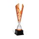 Coppa moderna bronzo traforata a fasce h40