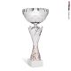 Coppa argento schizzi color mezza tazza 33h