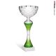  Coppa argento verde mezza tazza lunata 31H