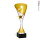  Coppa oro stelle traforate in ABS 39h
