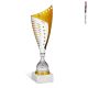  Coppa cono aperto stellata argento oro 36h