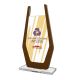 Trofeo in plexiglass Podio4 con cornice bronzo 250