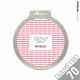 Medaglia marathon in metallo circolare diametro 70 mm argento