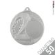  Medaglia in metallo podio 50 mm argento