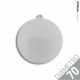 Medaglia TR argento liscia diametro 70 mm personalizzata in metallo