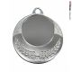 Medaglia argento diametro mm 40 economica personalizzata in metallo