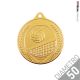  Medaglia in metallo volley oro 50 mm