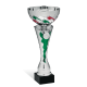 Coppa tricolore con tazza smaltata altezza 30,5 cm