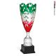 Coppa metal onde tricolore h54