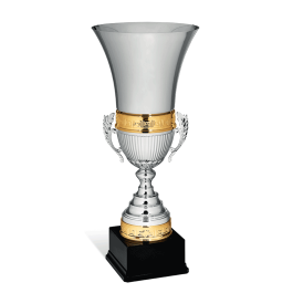 Coppa argento con stelle Altezza 38 cm