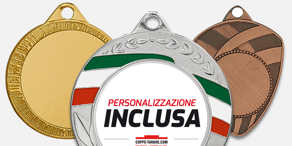 Contatti medaglie personalizzate premiazioni sportive.