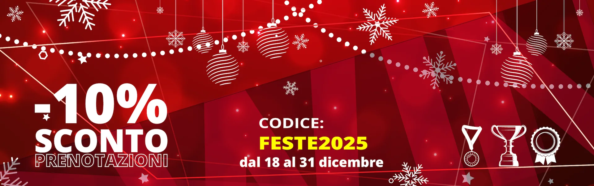 Banner Natale 2025 sconto 10%