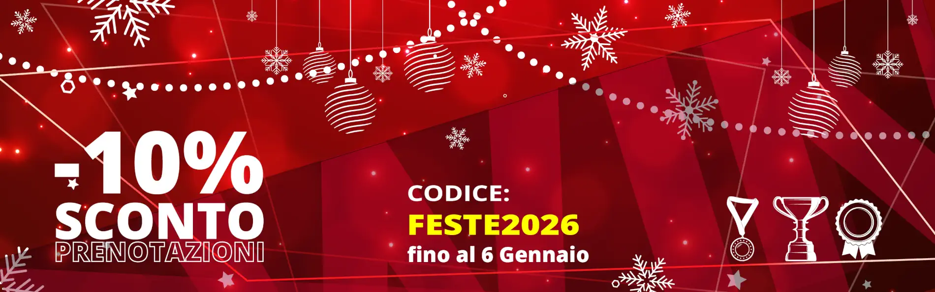 Banner gennaio 2026 sconto 10%