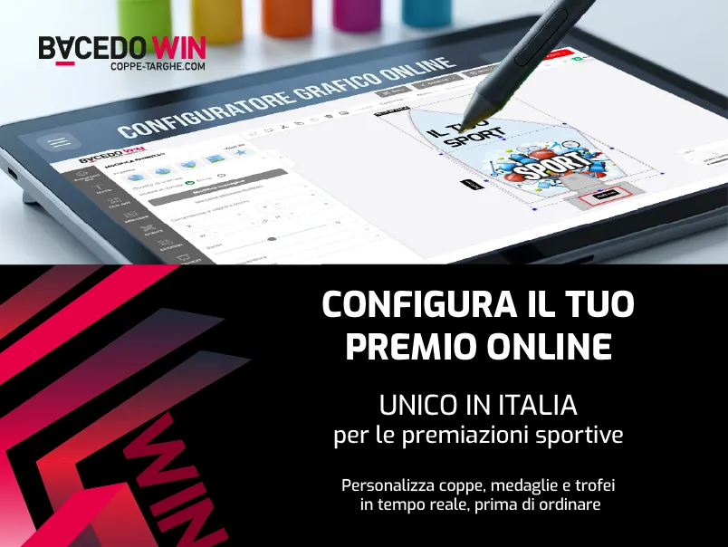 Configura il tuo premio online